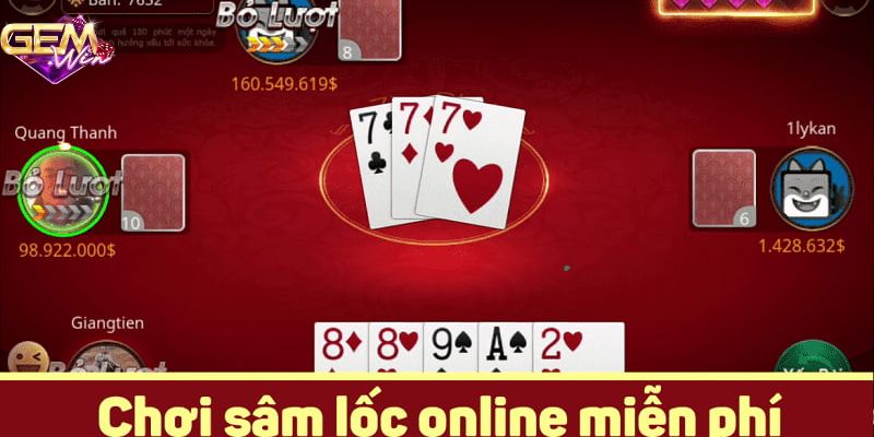 Tuyệt chiêu chơi bài sâm dành cho người mới