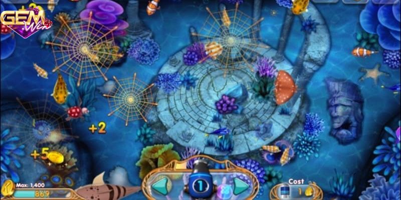 Giao diện và âm thanh trong game săn cá kết hợp hoàn hảo